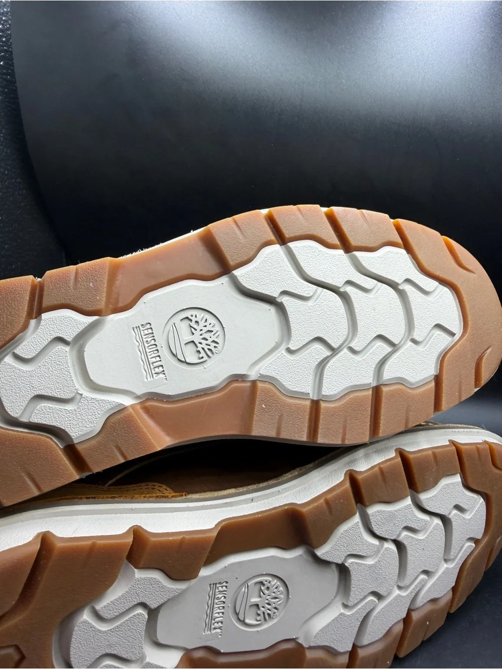 Timberland Men's Tan Brown Leather Slip-On Loafers